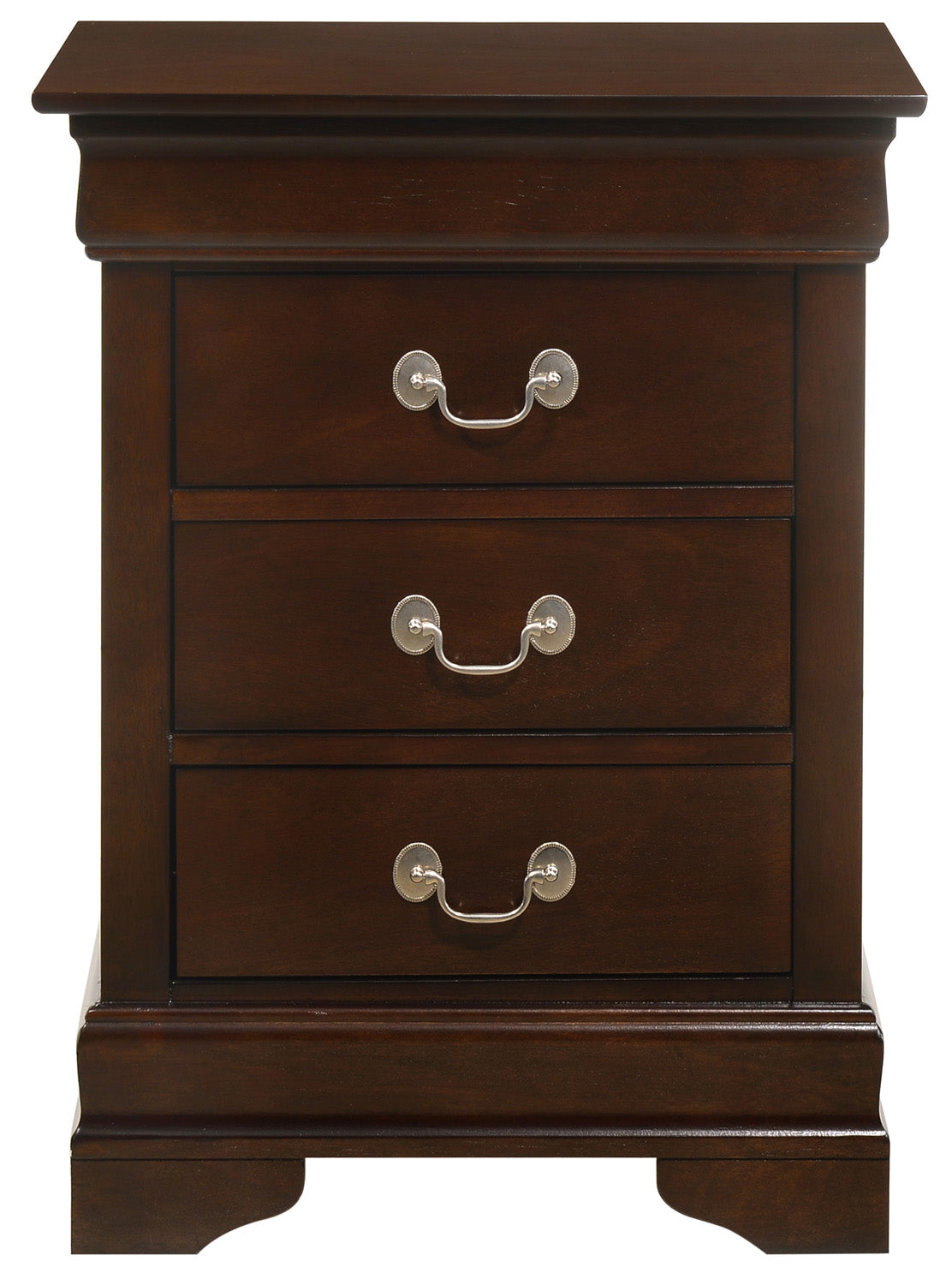 Louis Phillipe Night Stand — Cappuccino