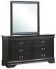 Louis Phillipe Dresser — Black