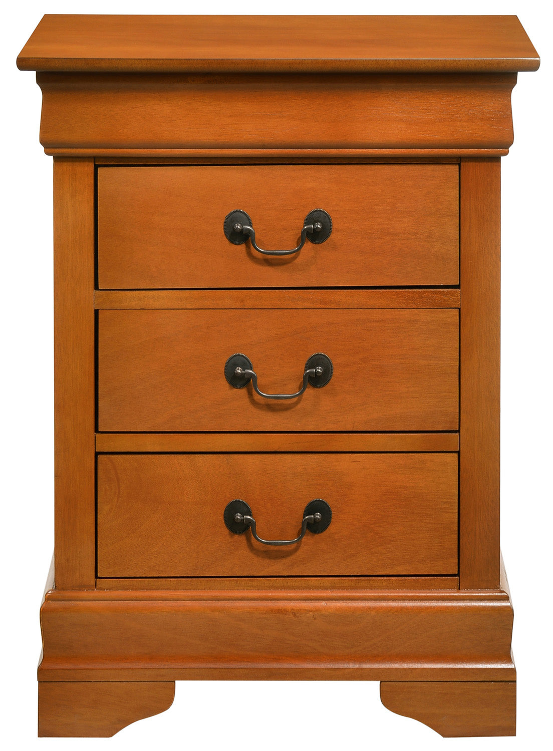 Louis Phillipe Night Stand — Oak