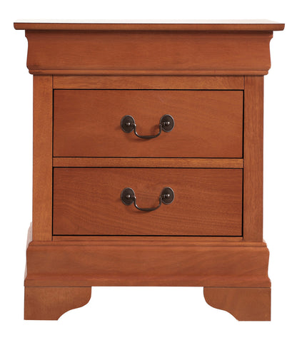 Louis Phillipe Night Stand — Oak