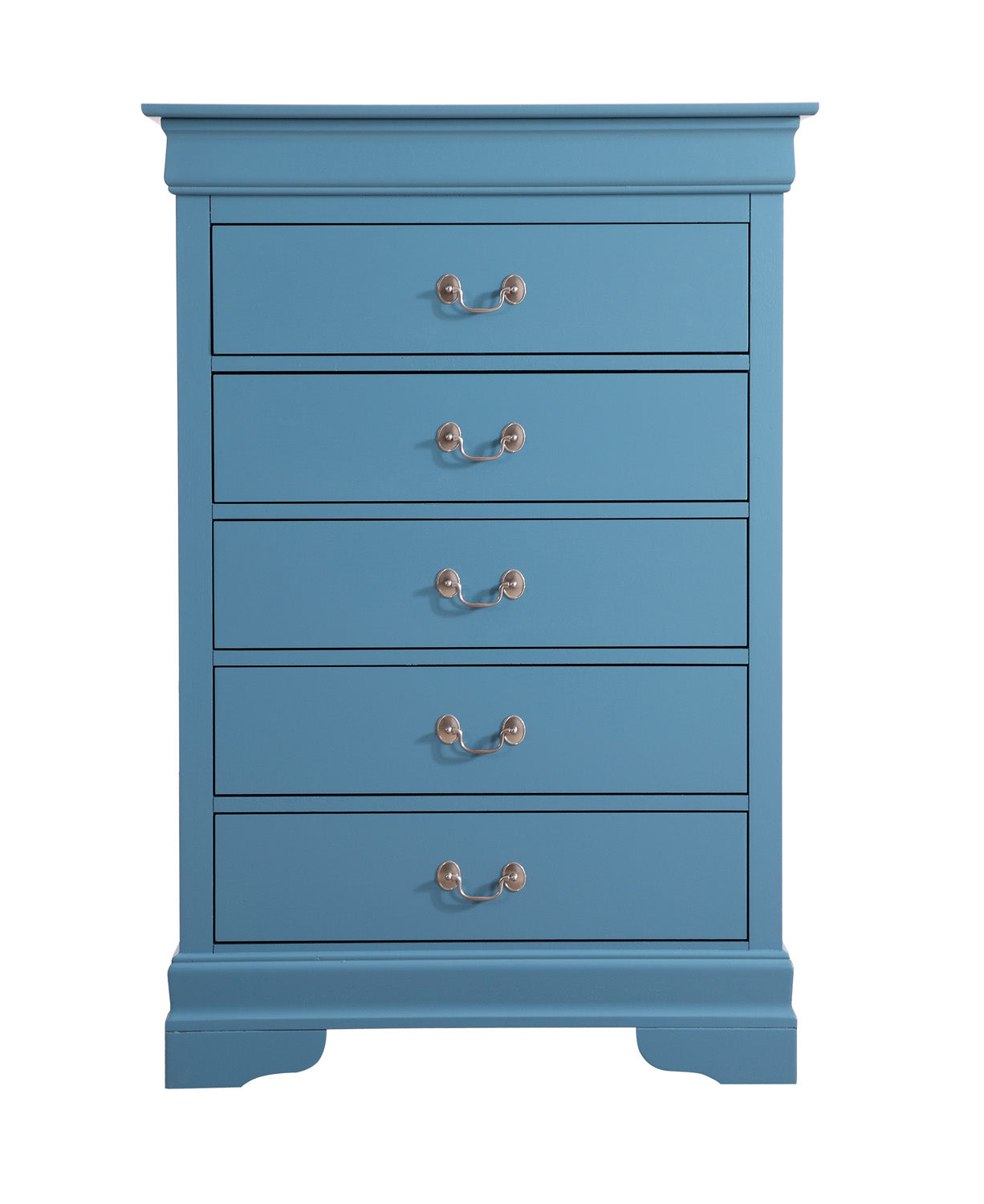 Louis Phillipe Chest — Teal