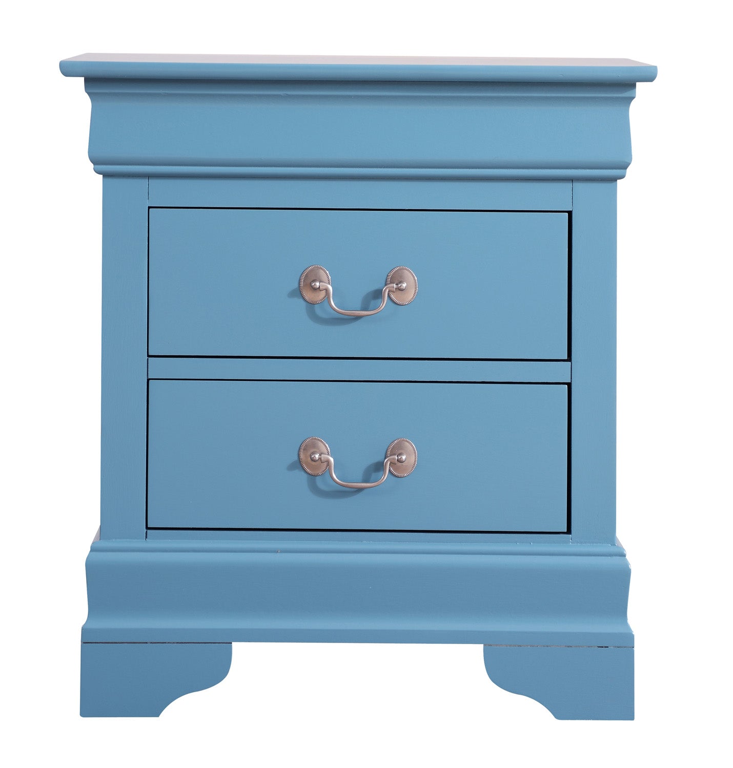 Louis Phillipe Night Stand — Teal