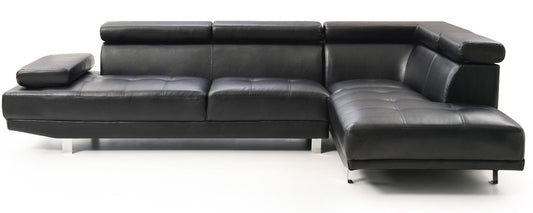 Riveredge Black Sectional (G448)