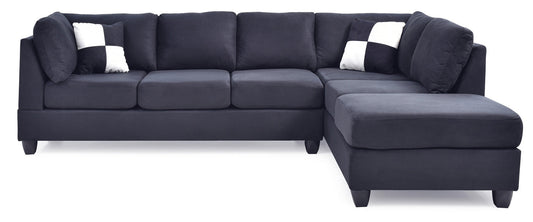G635B Black Sectional