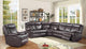 Ward Dark Brown Reclining Set (G760B)