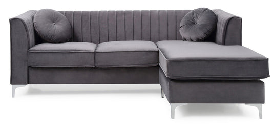Delray Gray Sectional (G790B)