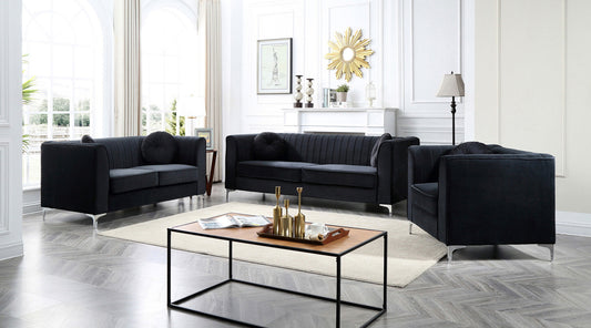 Delray Black Living Room Set (G793A)