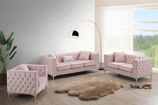 Paige Pink Living Room Set (G824A)