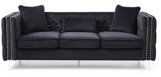 Paige Black Living Room Set (G828A)
