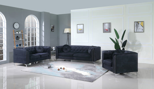 Pompano Black Living Room Set (G893A)