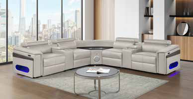 NOVA Gray Sectional