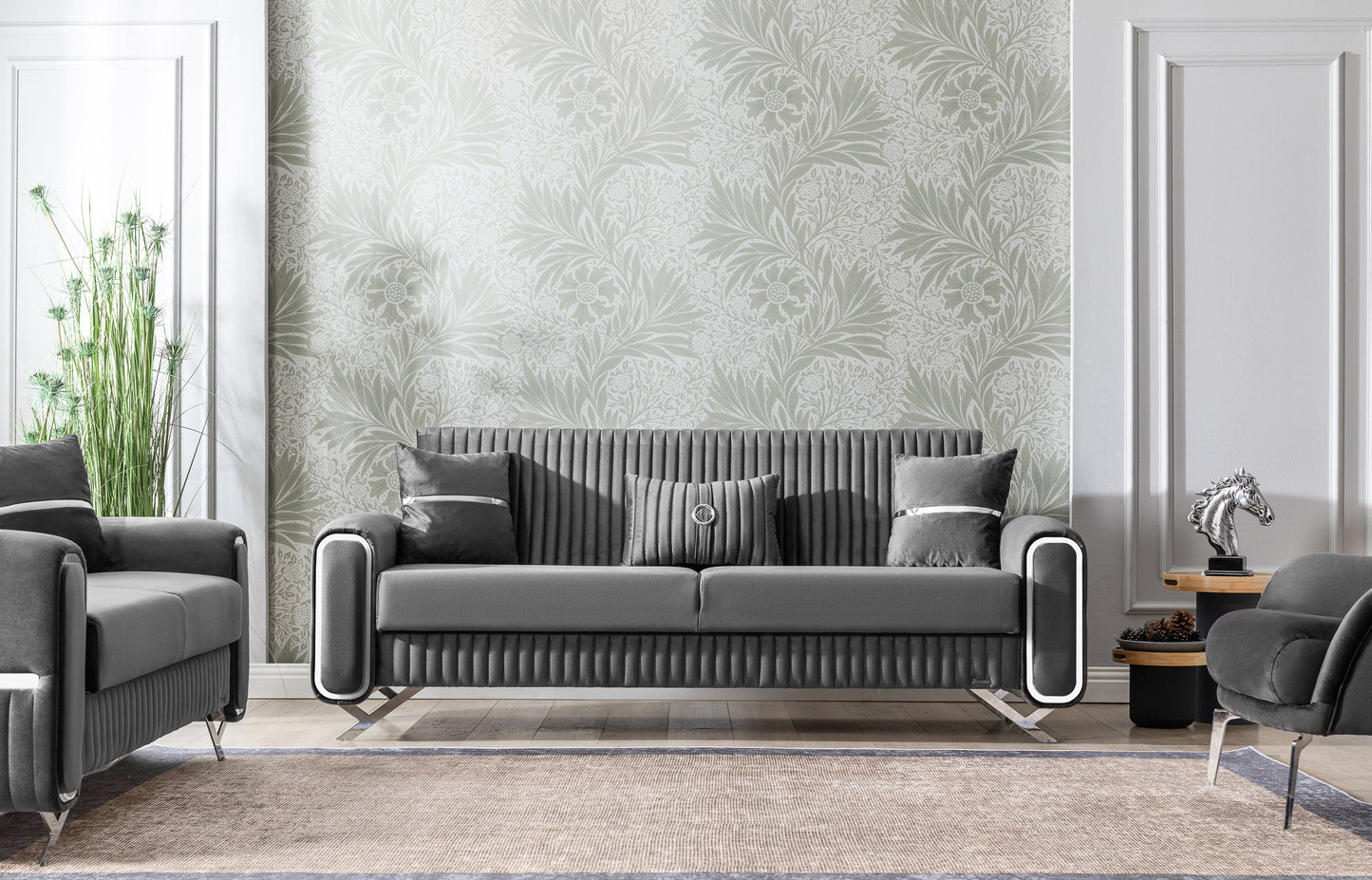 Ottomanson Escalade Collection Convertible Sofa Bed