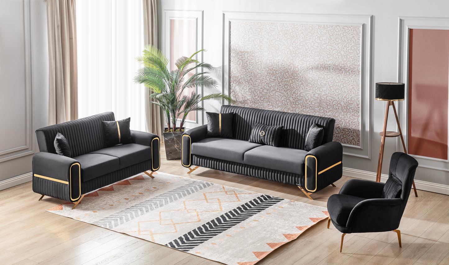 Ottomanson Escalade Collection Convertible Sofa Bed